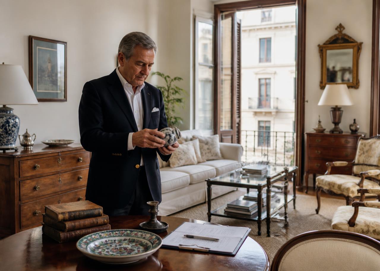 Valoración de enseres en una vivienda
